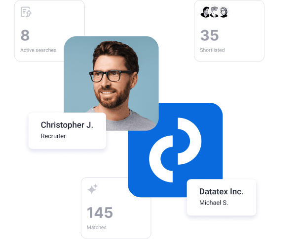 Wigiwork company and recruiter account types preview