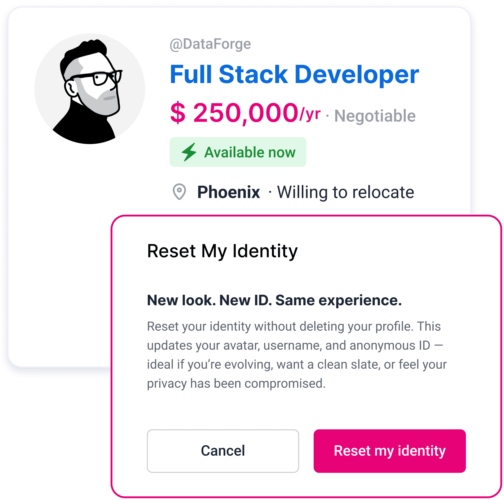 Identity Reset